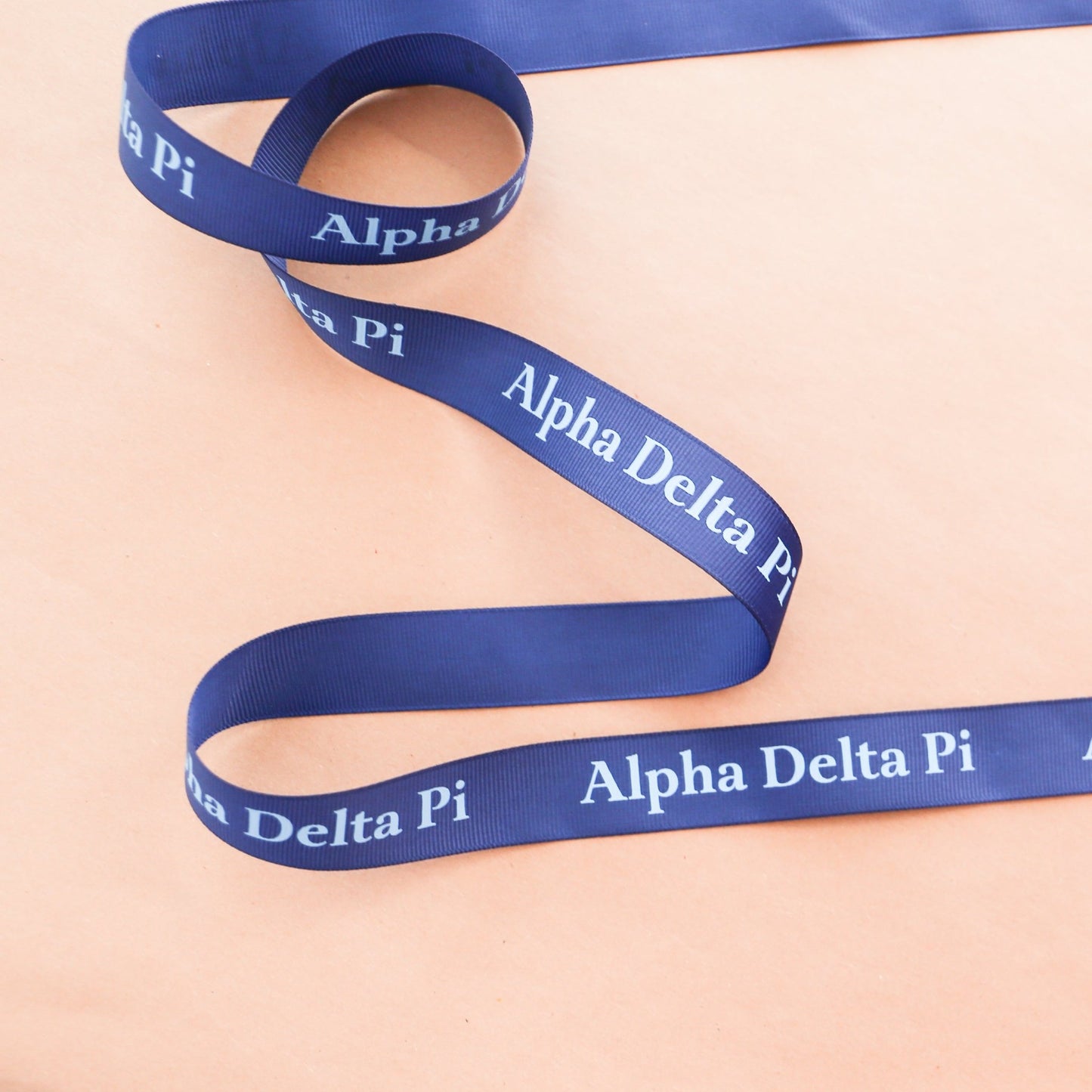 Alpha Delta Pi Ribbon | 7/8" | By the Yard - Knot and Spool