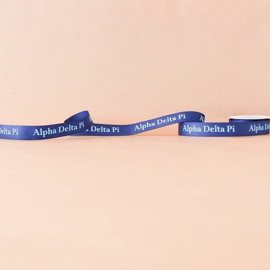 Alpha Delta Pi Ribbon | 7/8" | By the Yard - Knot and Spool