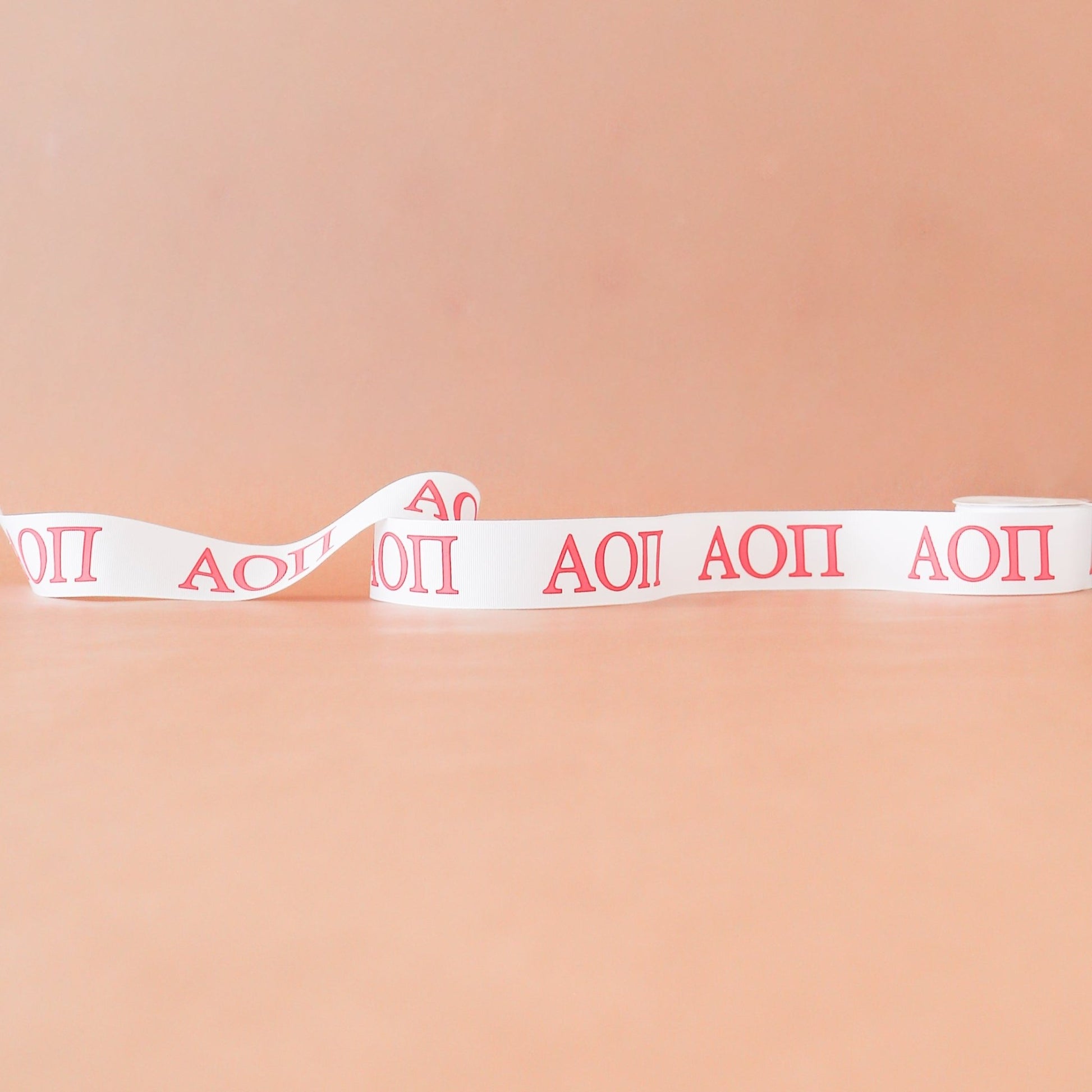Alpha Omicron Pi Ribbon | 1.5" | By the Yard - Knot and Spool