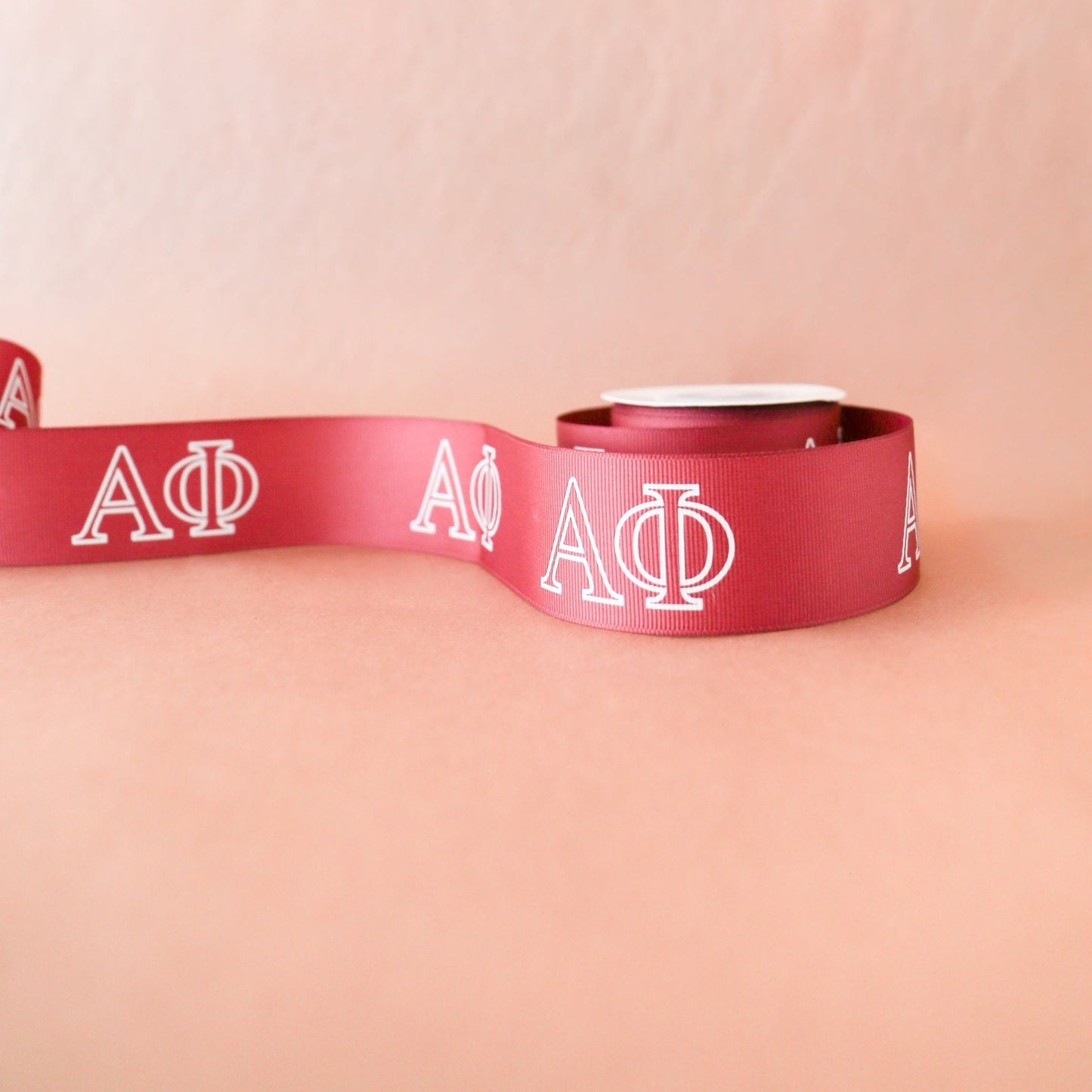 Alpha Phi Ribbon | 1.5" | By the Yard - Knot and Spool