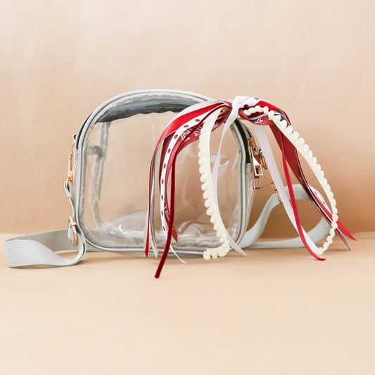 Alpha Phi Ribbon Tassel - Knot and Spool