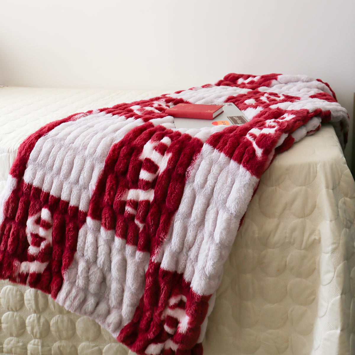 Alpha Phi 50" x 60" Luxury Double-Sided Faux Fur Throw Blanket