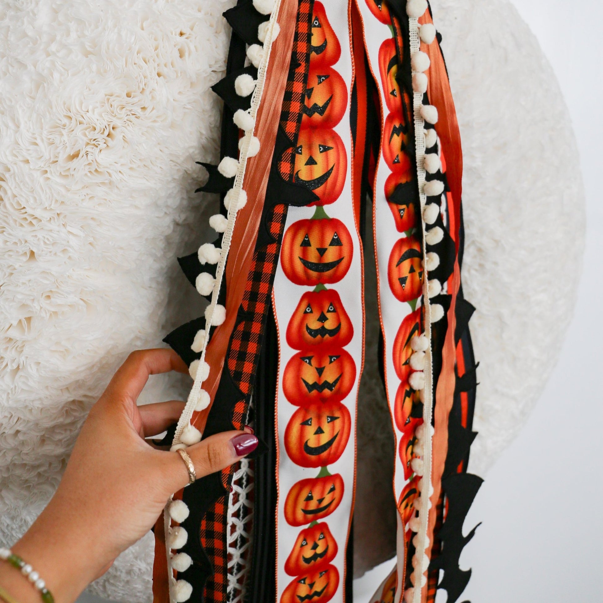 Bats & Jack - O’ - Lanterns RIBBON SET™ (without Bow) - Knot and Spool