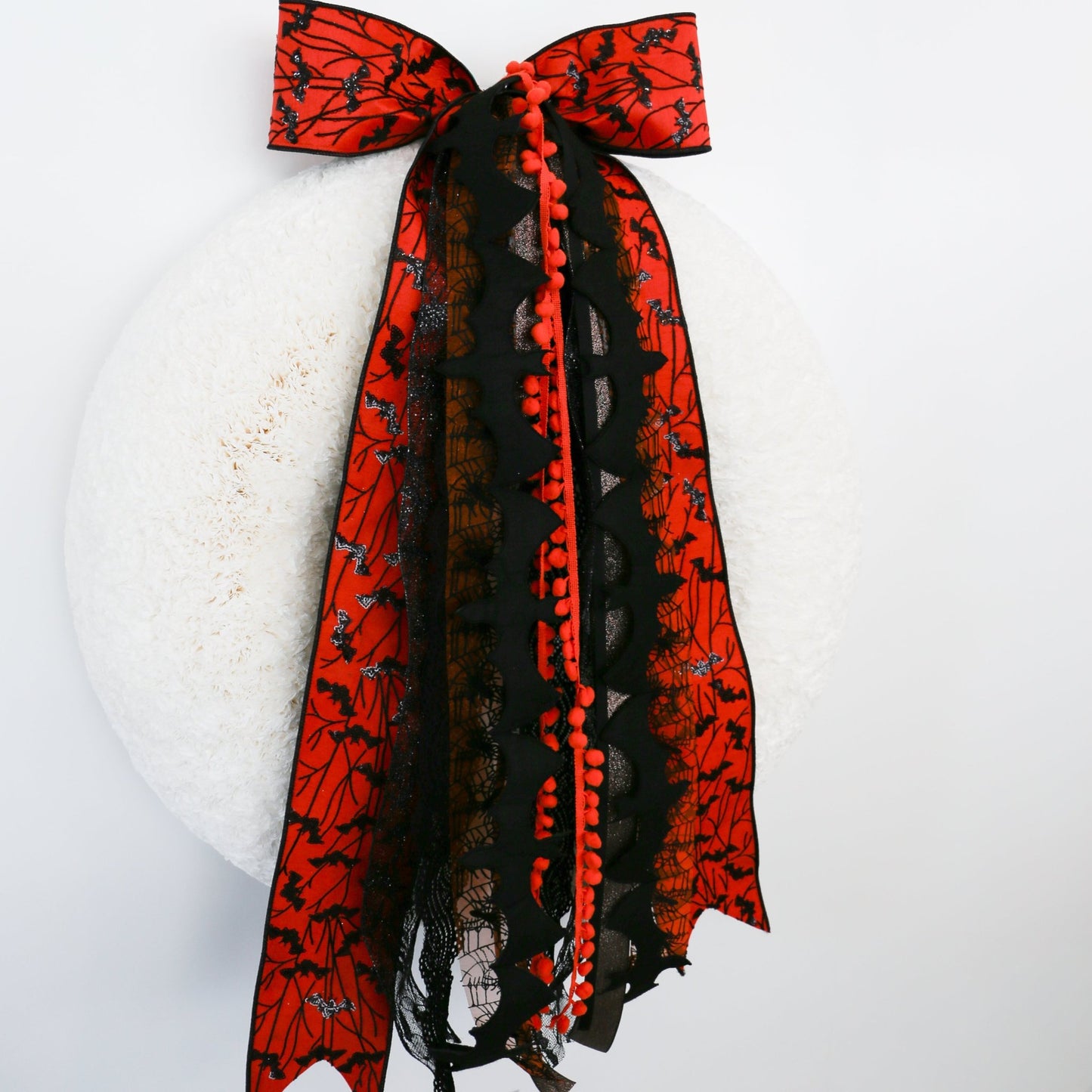 Batty for Halloween RIBBON SET™ (with Bow) - Knot and Spool