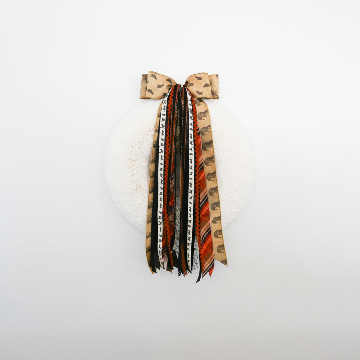 Black Cat Society RIBBON SET™ (with Double Bow) - Knot and Spool