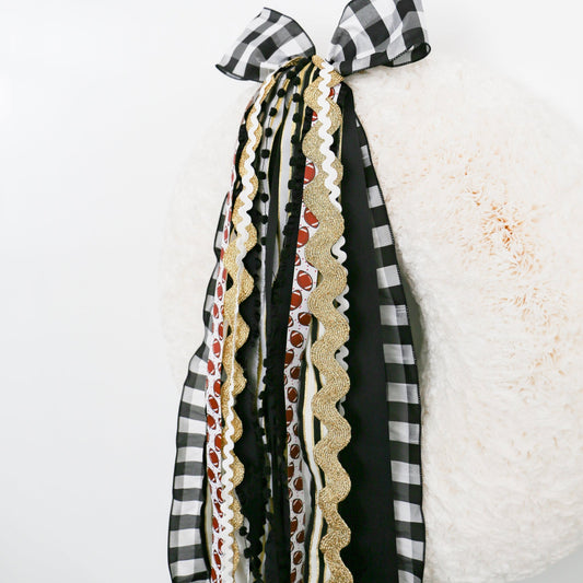 Black & Gold RIBBON SET™ (with Bow) - Knot and Spool