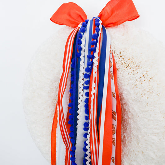 Blue & Orange RIBBON SET™ (with Bow) - Knot and Spool
