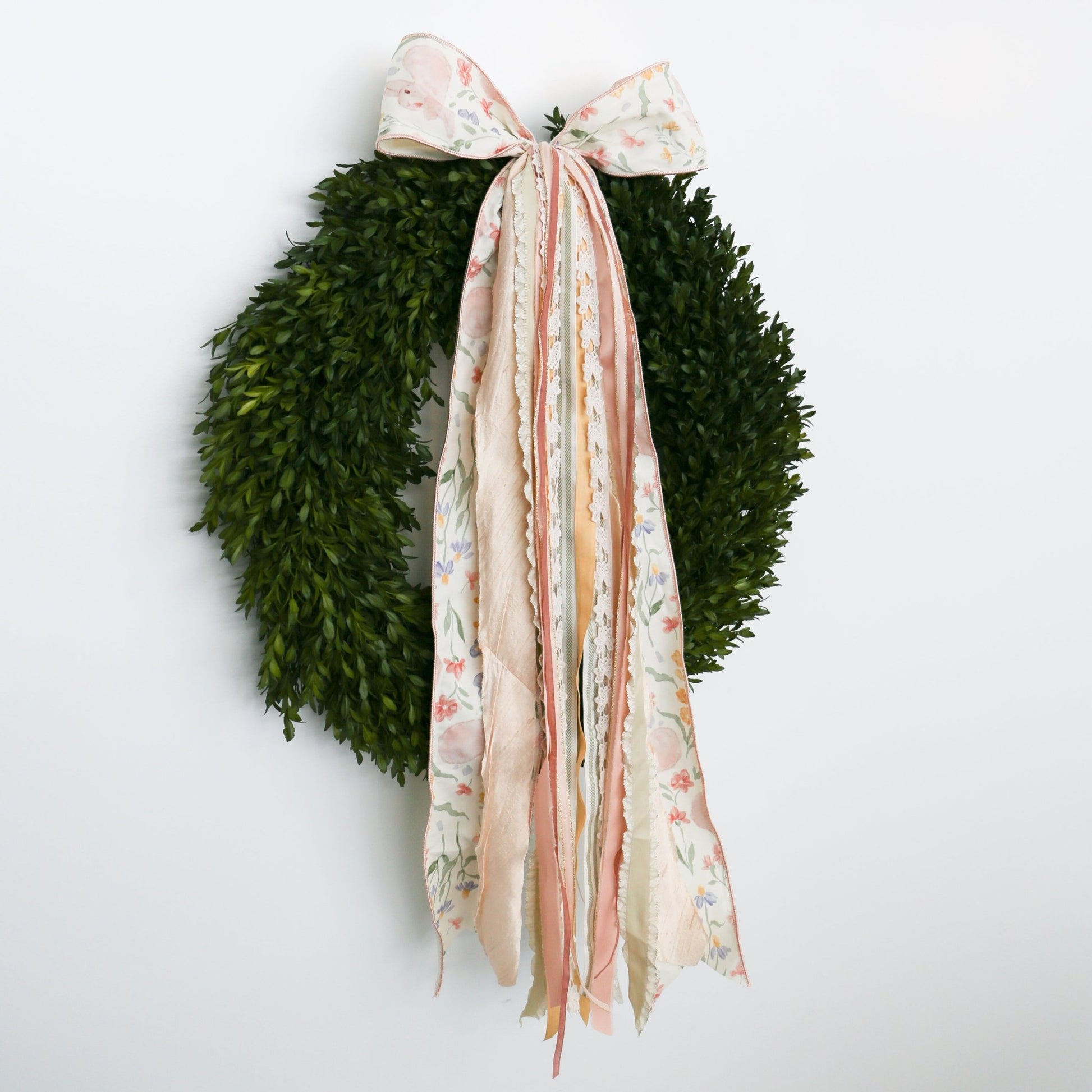 Blush Bunny Garden RIBBON SET™ (with Bow) - Knot and Spool