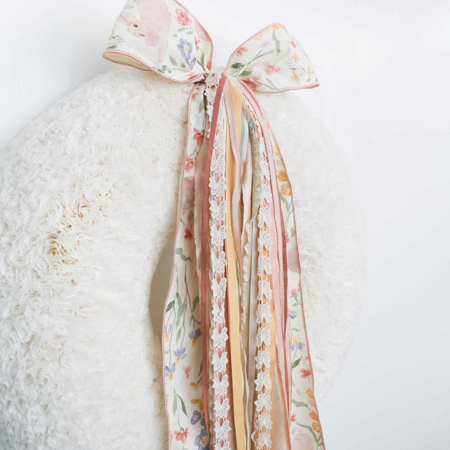 Blush Bunny Garden RIBBON SET™ (with Bow) - Knot and Spool