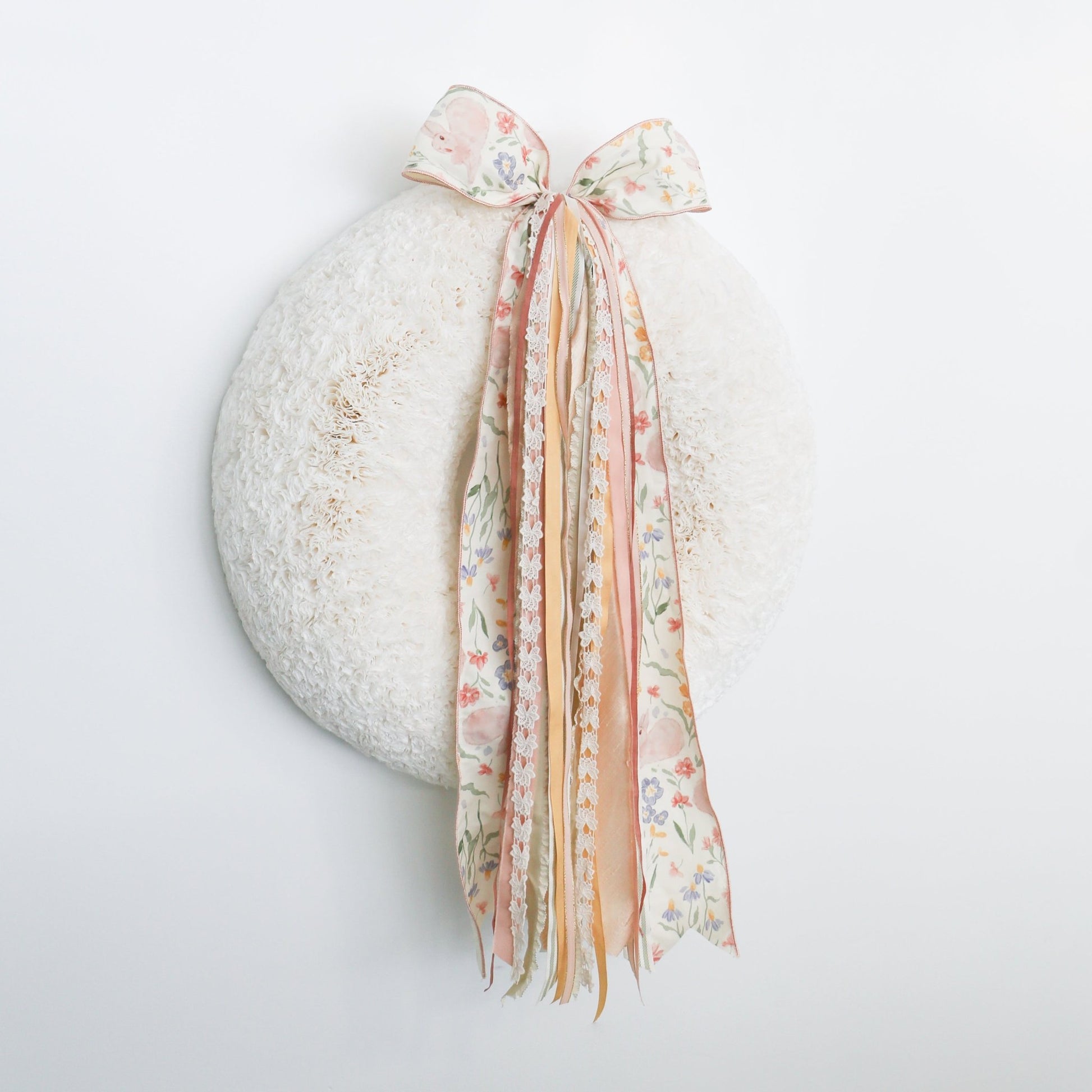 Blush Bunny Garden RIBBON SET™ (with Bow) - Knot and Spool