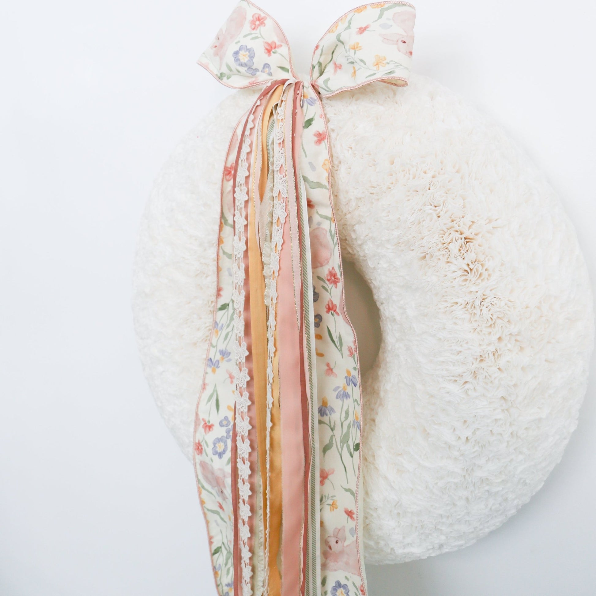 Blush Bunny Garden RIBBON SET™ (with Bow) - Knot and Spool