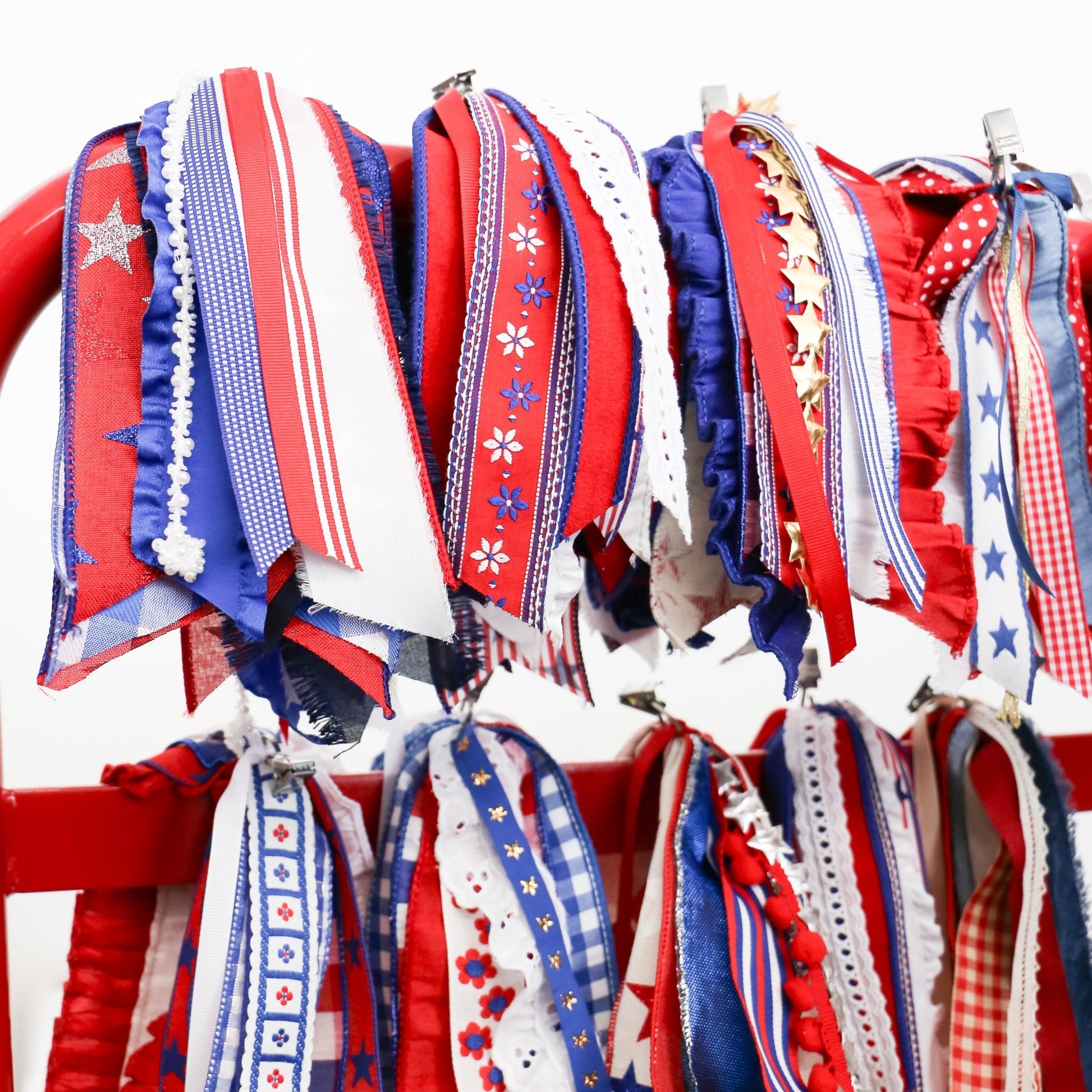 Bold and Bright Patriotic Accessory Bundles - Knot and Spool