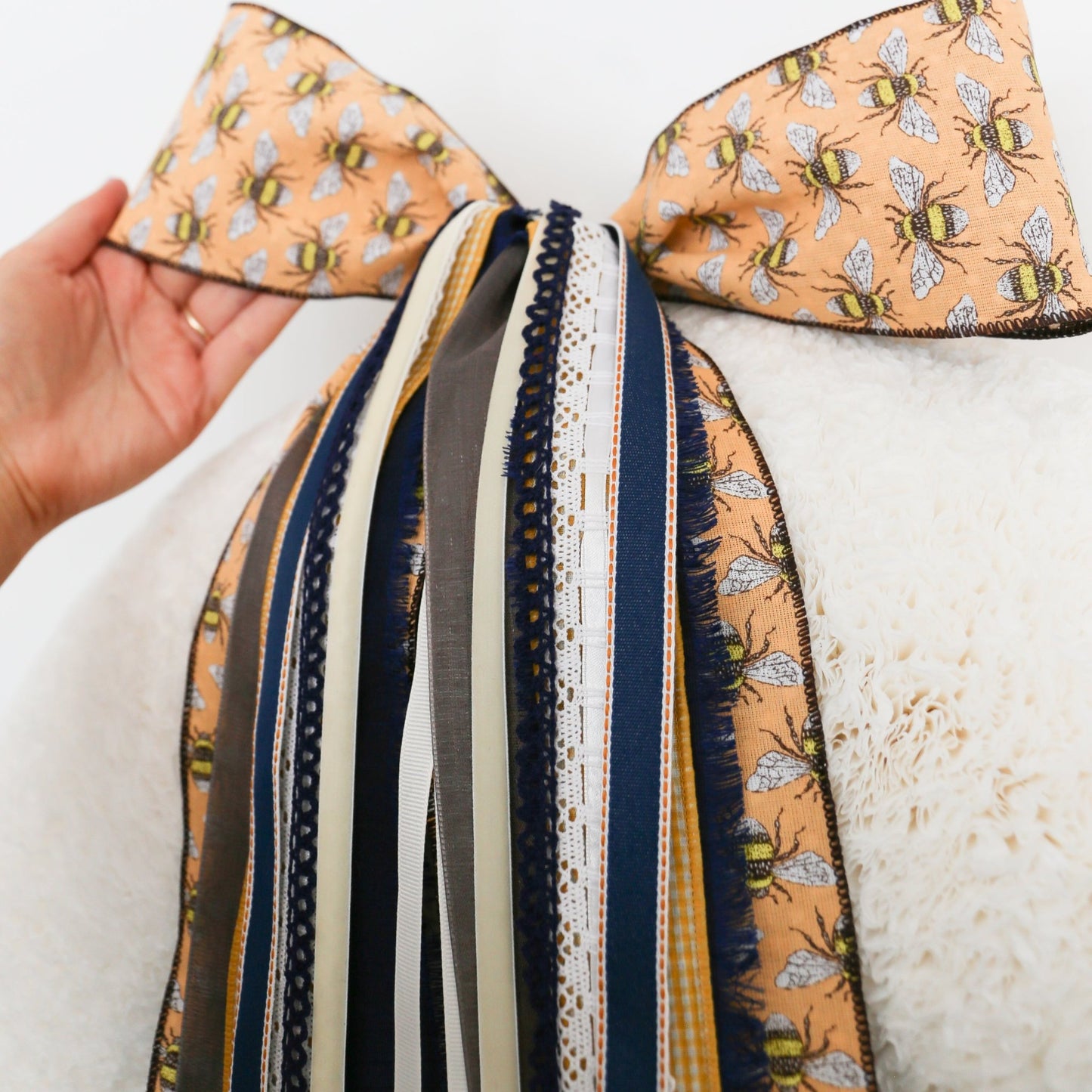 Bumble Bee Lane RIBBON SET™ (with Bow) - Knot and Spool