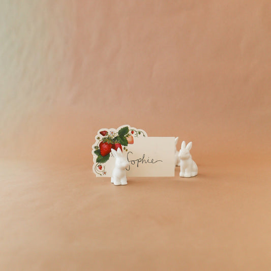 Bunny Place card Holder - Set of 6 - Knot and Spool
