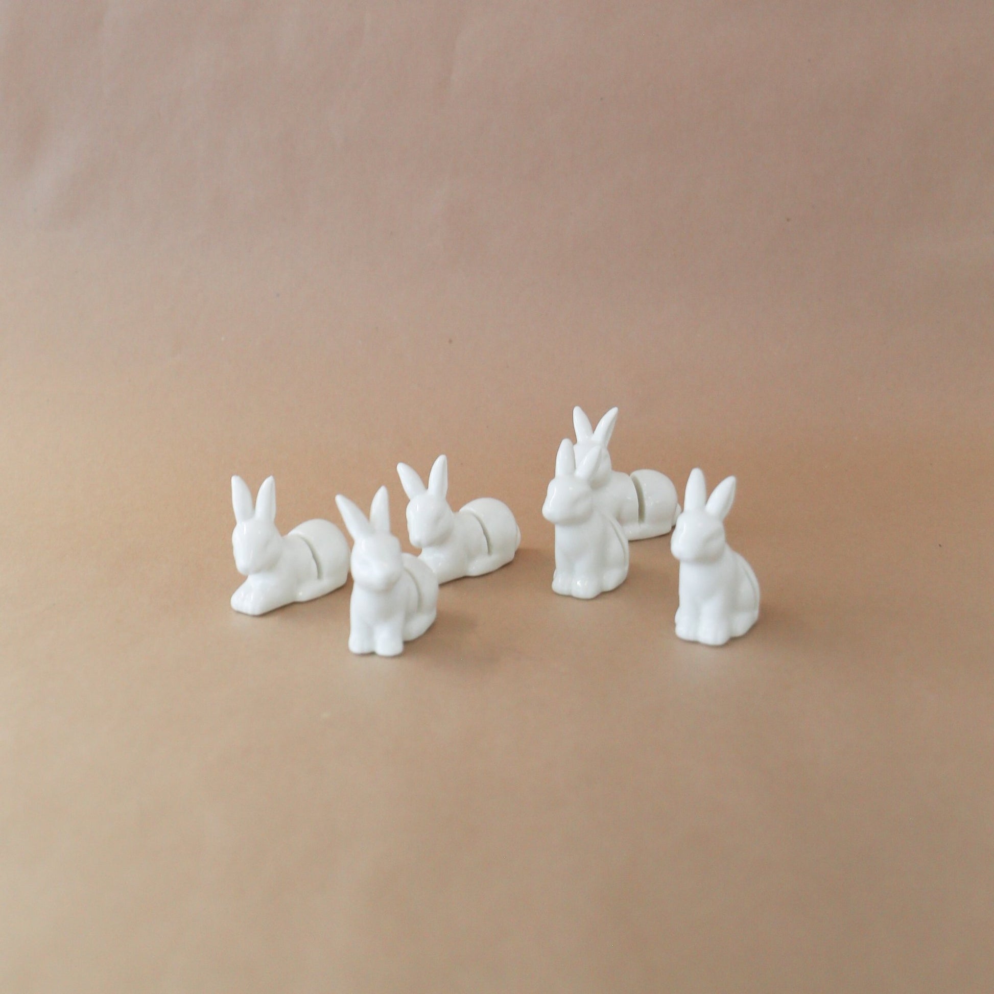 Bunny Place card Holder - Set of 6 - Knot and Spool
