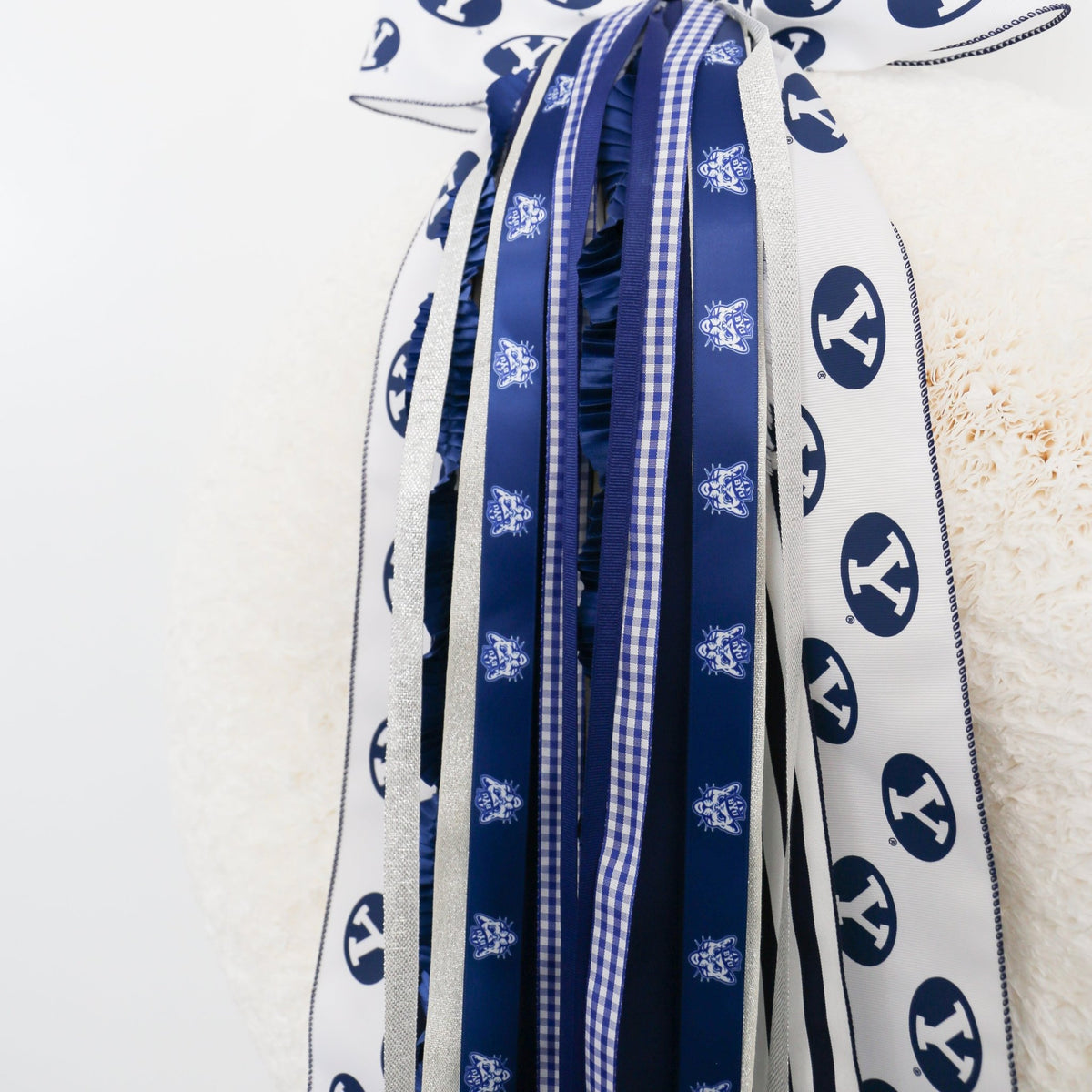 BYU Cougars Collegiate RIBBON SET™ (with Bow) - Knot and Spool