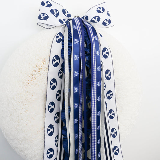 BYU Cougars Collegiate RIBBON SET™ (with Bow) - Knot and Spool