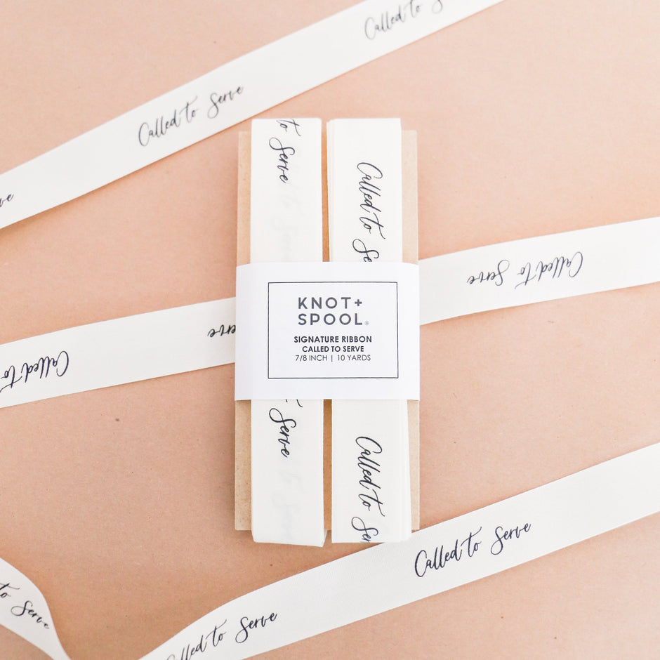 Our Signature Ribbon Collection – Knot and Spool