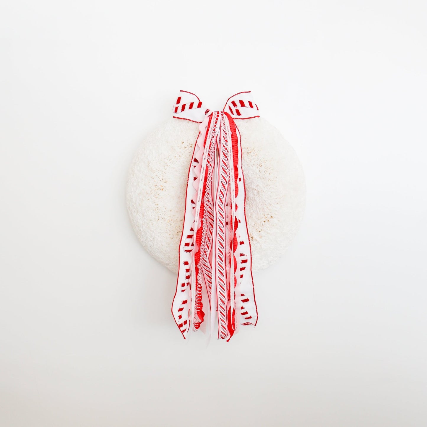 Candy Cane Christmas RIBBON SET™ (with Bow) - Knot and Spool