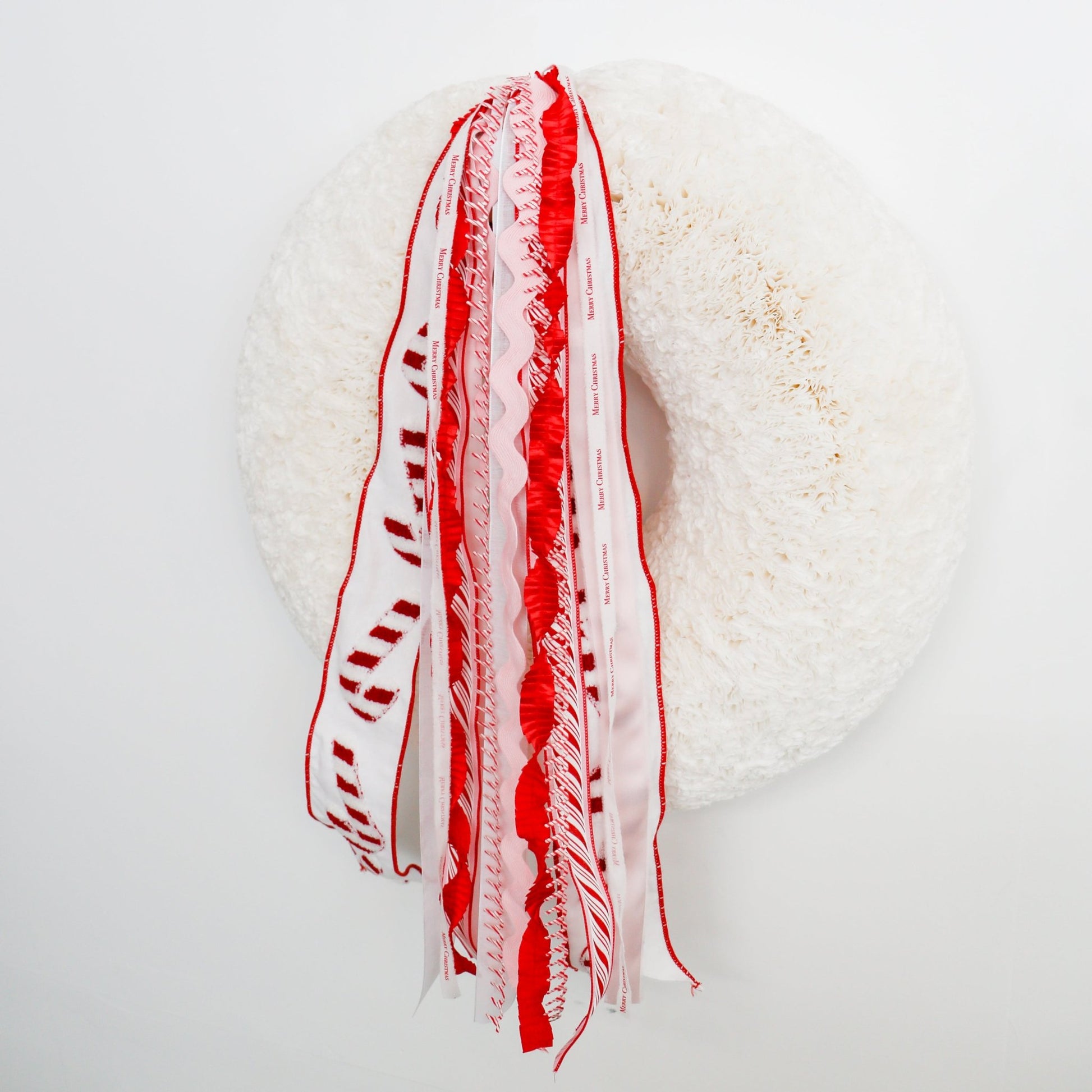 Candy Cane Christmas RIBBON SET™ (without Bow) - Knot and Spool