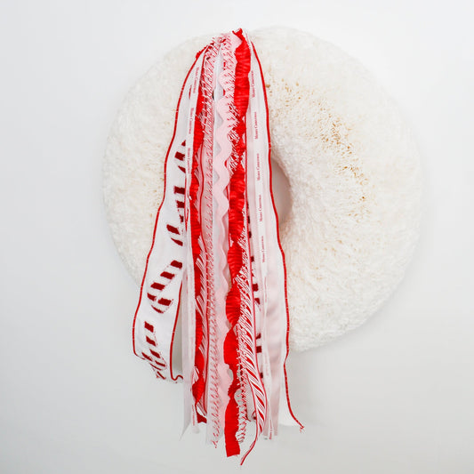 Candy Cane Christmas RIBBON SET™ (without Bow) - Knot and Spool
