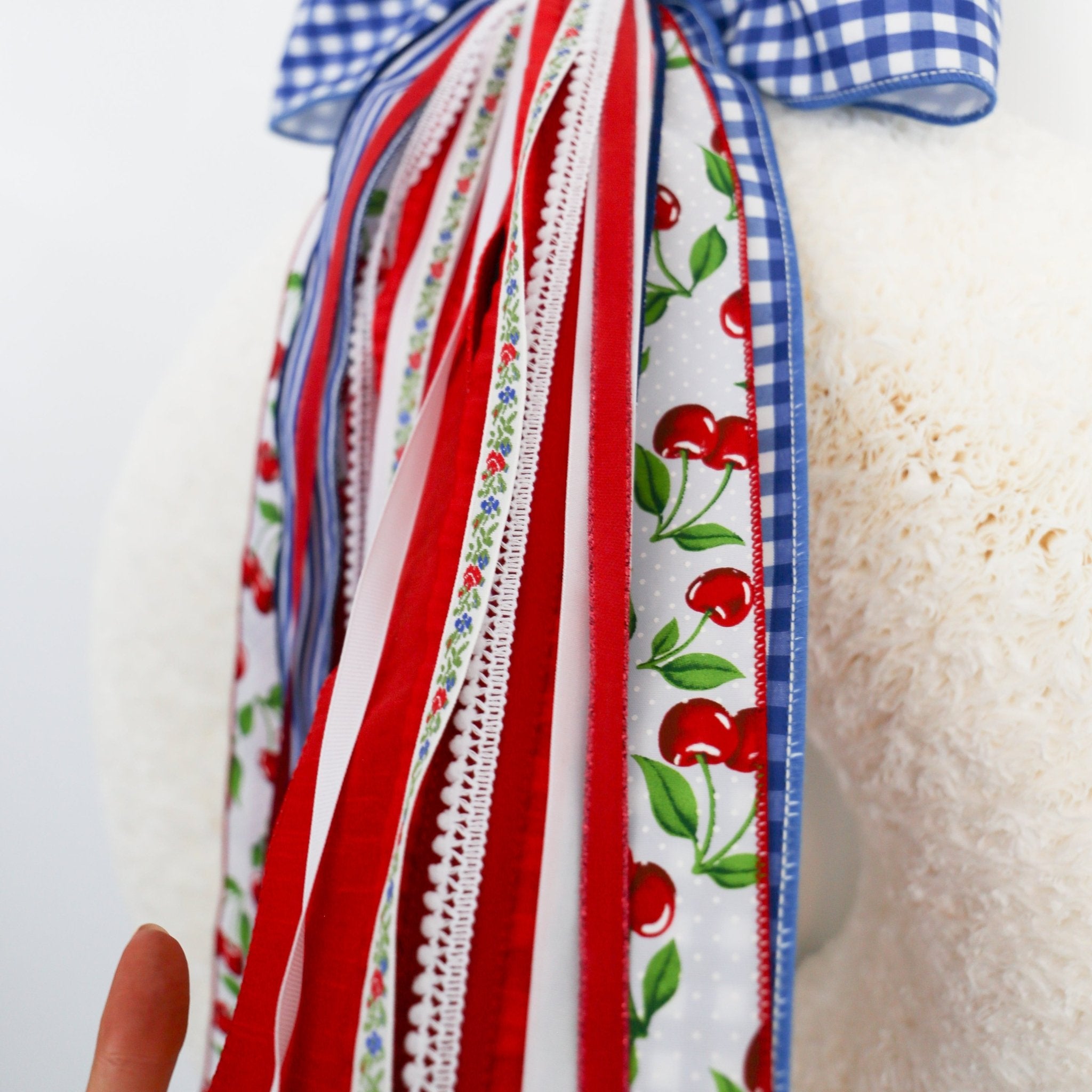 Cherry Jubilee RIBBON SET™ (with Bow) – Knot and Spool