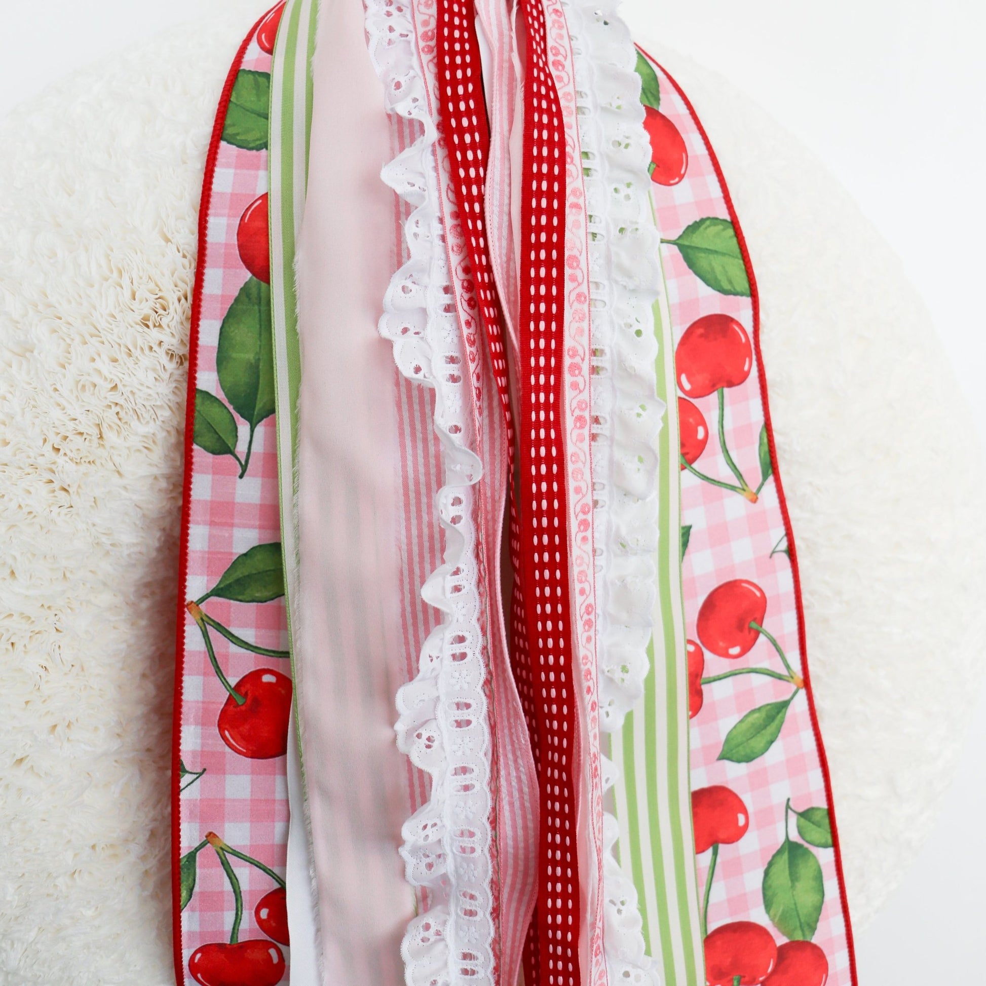 Cherry Lane RIBBON SET™ (without Bow) - Knot and Spool