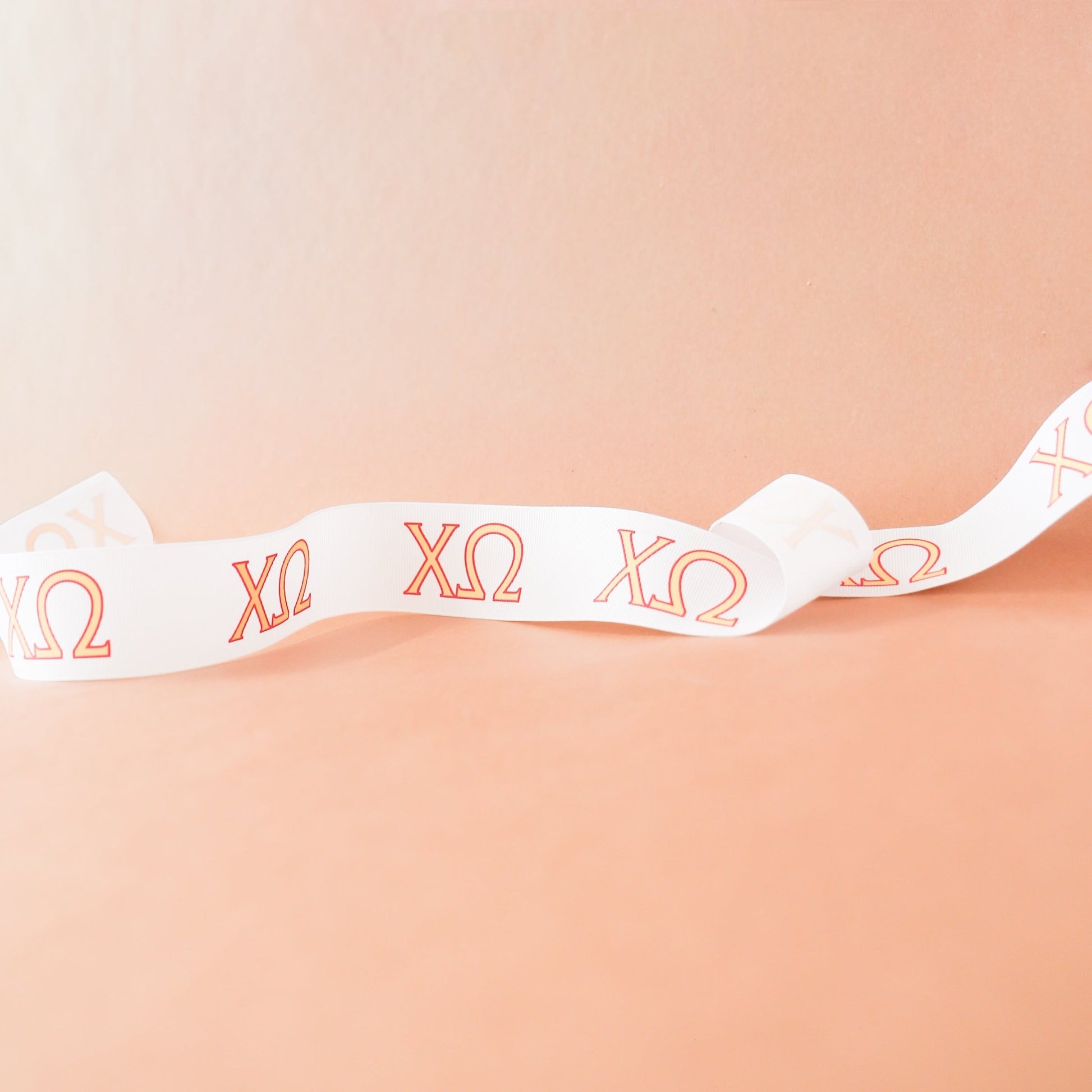 Chi Omega Ribbon | 1.5" | By the Yard - Knot and Spool