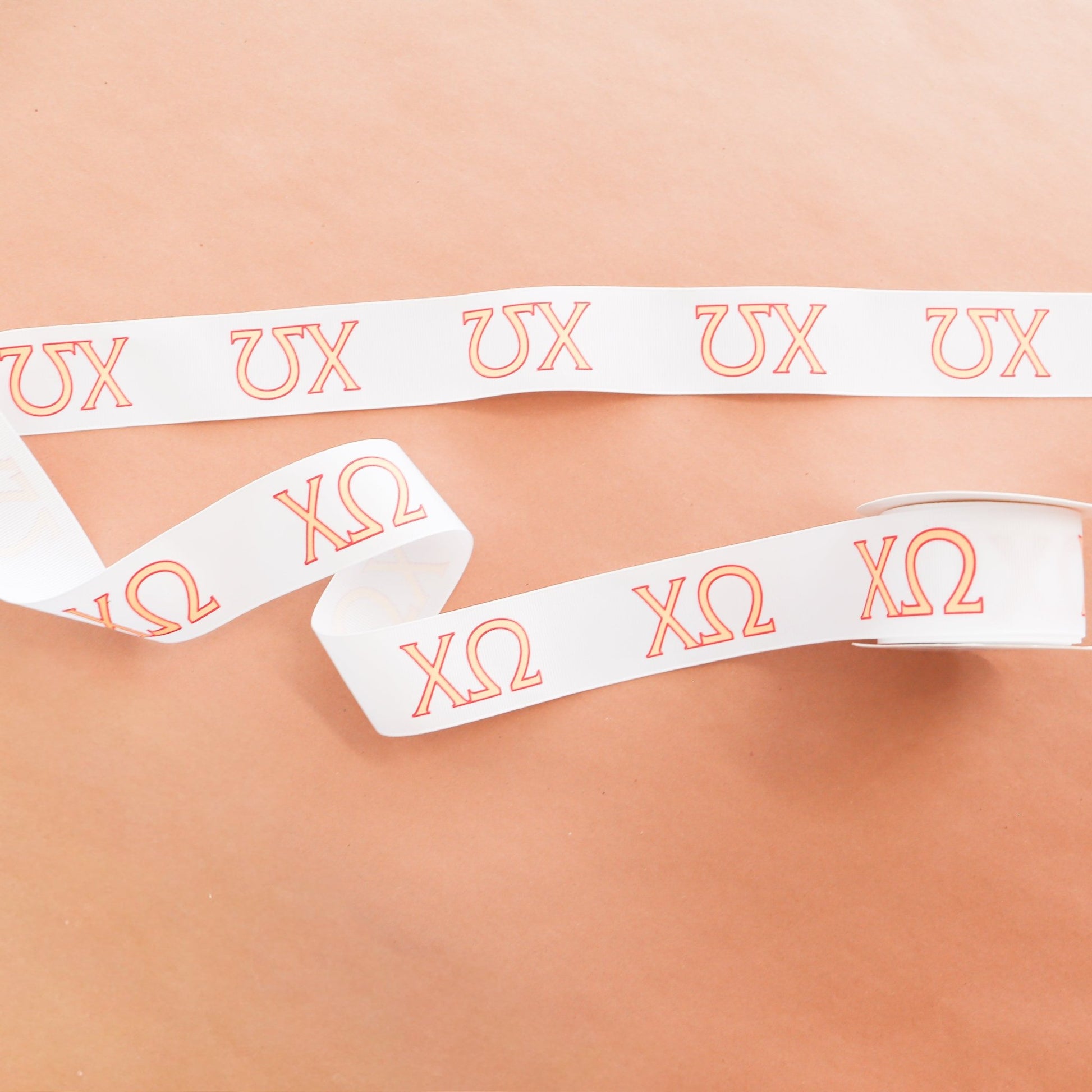 Chi Omega Ribbon | 1.5" | By the Yard - Knot and Spool