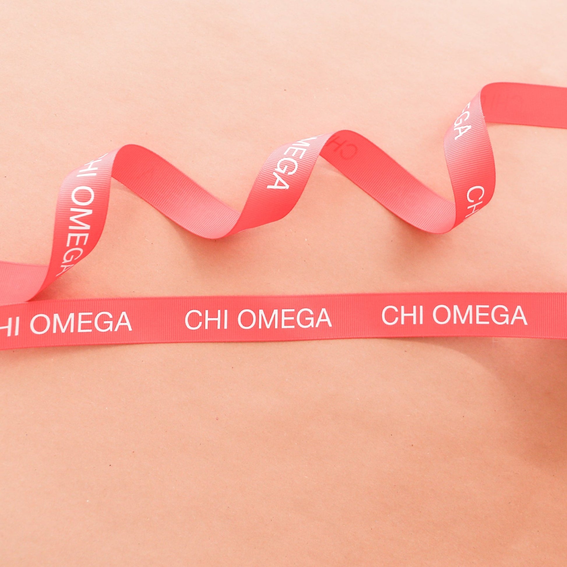 Chi Omega Ribbon | 7/8" | By the Yard - Knot and Spool