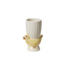 CHICK BUDVASE 3.5"X 2.75"X 5" - Knot and Spool