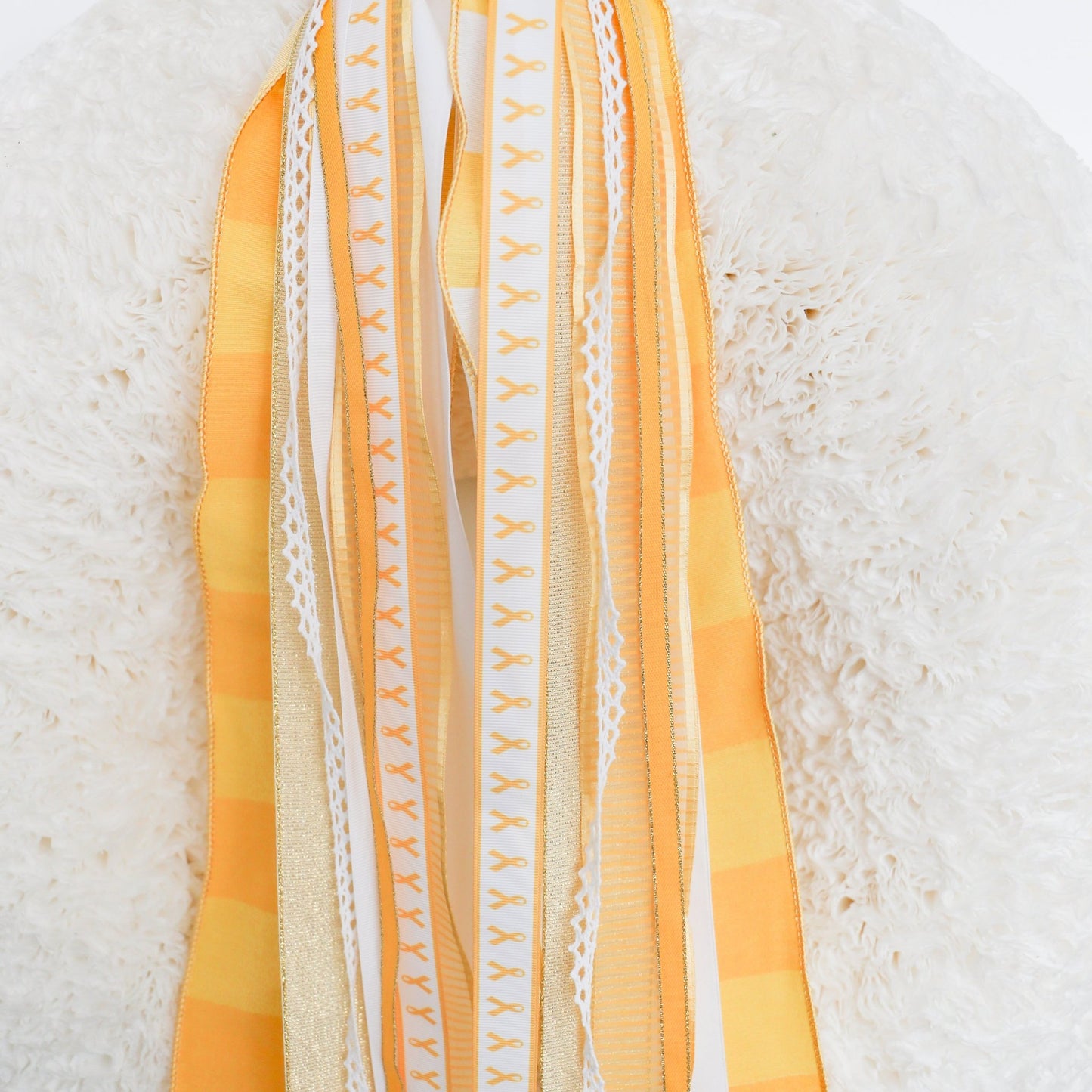 Childhood Cancer Awareness RIBBON SET™ (without Bow) - Knot and Spool