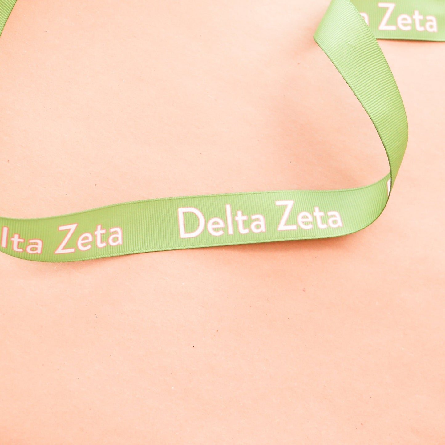 Delta Zeta Ribbon | 7/8" | By the Yard - Knot and Spool