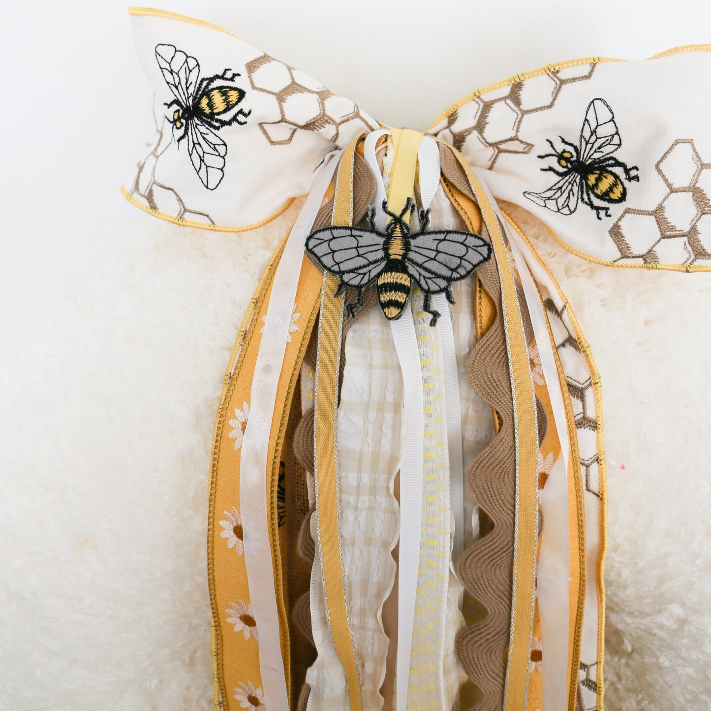 Felt Bee Ornament - Knot and Spool