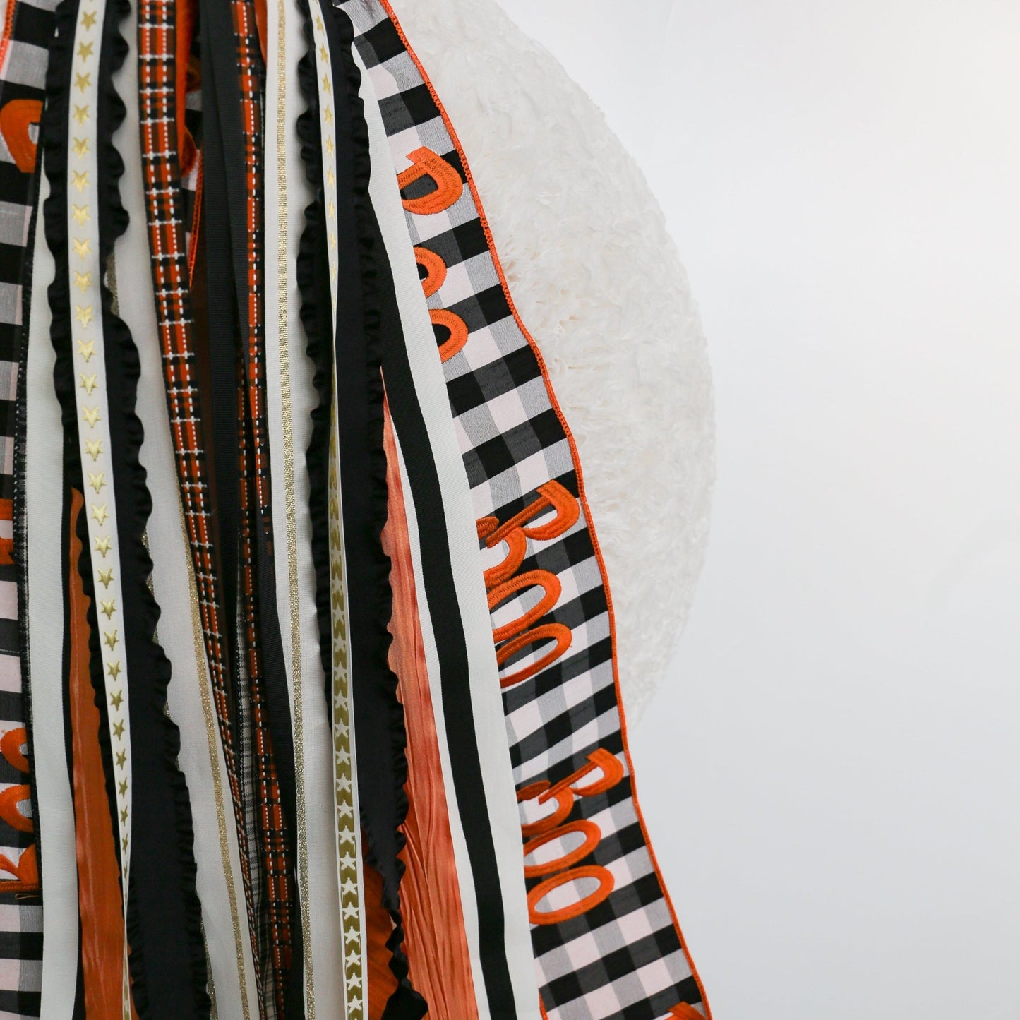 Front Porch Boo RIBBON SET™ (without Bow) - Knot and Spool