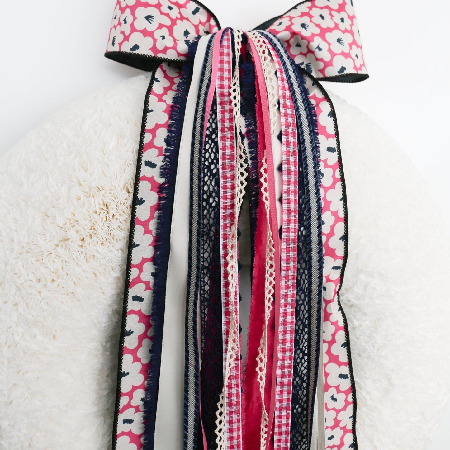 Fuchsia Flora RIBBON SET™ (with Bow) - Knot and Spool
