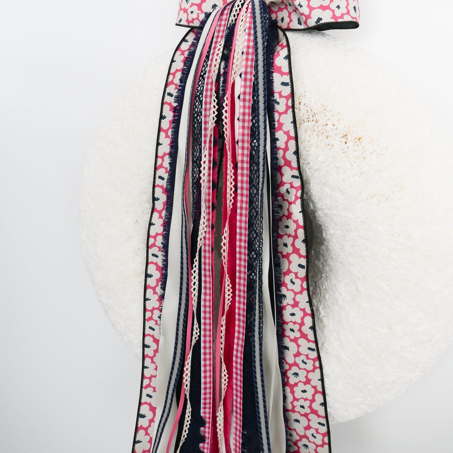 Fuchsia Flora RIBBON SET™ (with Bow) - Knot and Spool