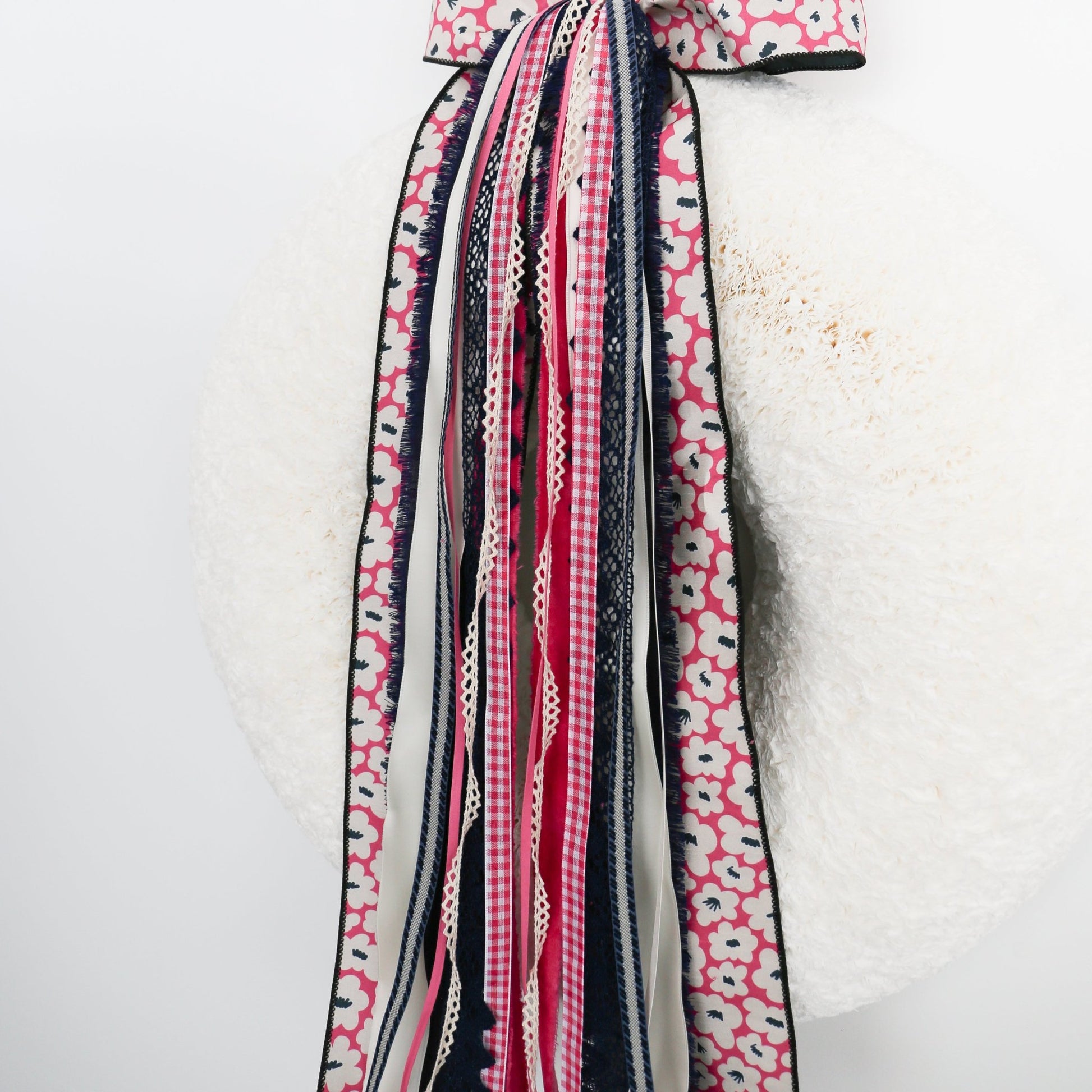 Fuchsia Flora RIBBON SET™ (with Bow) - Knot and Spool