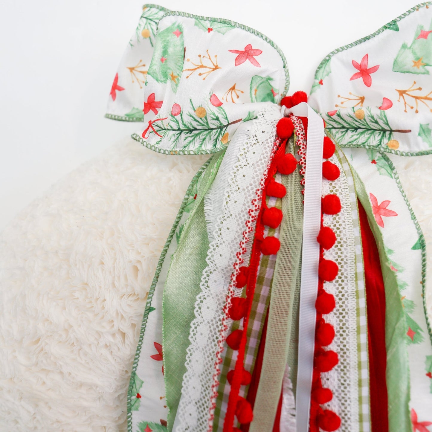 Grinch's Christmas RIBBON SET™ (with Double Bow) - Knot and Spool