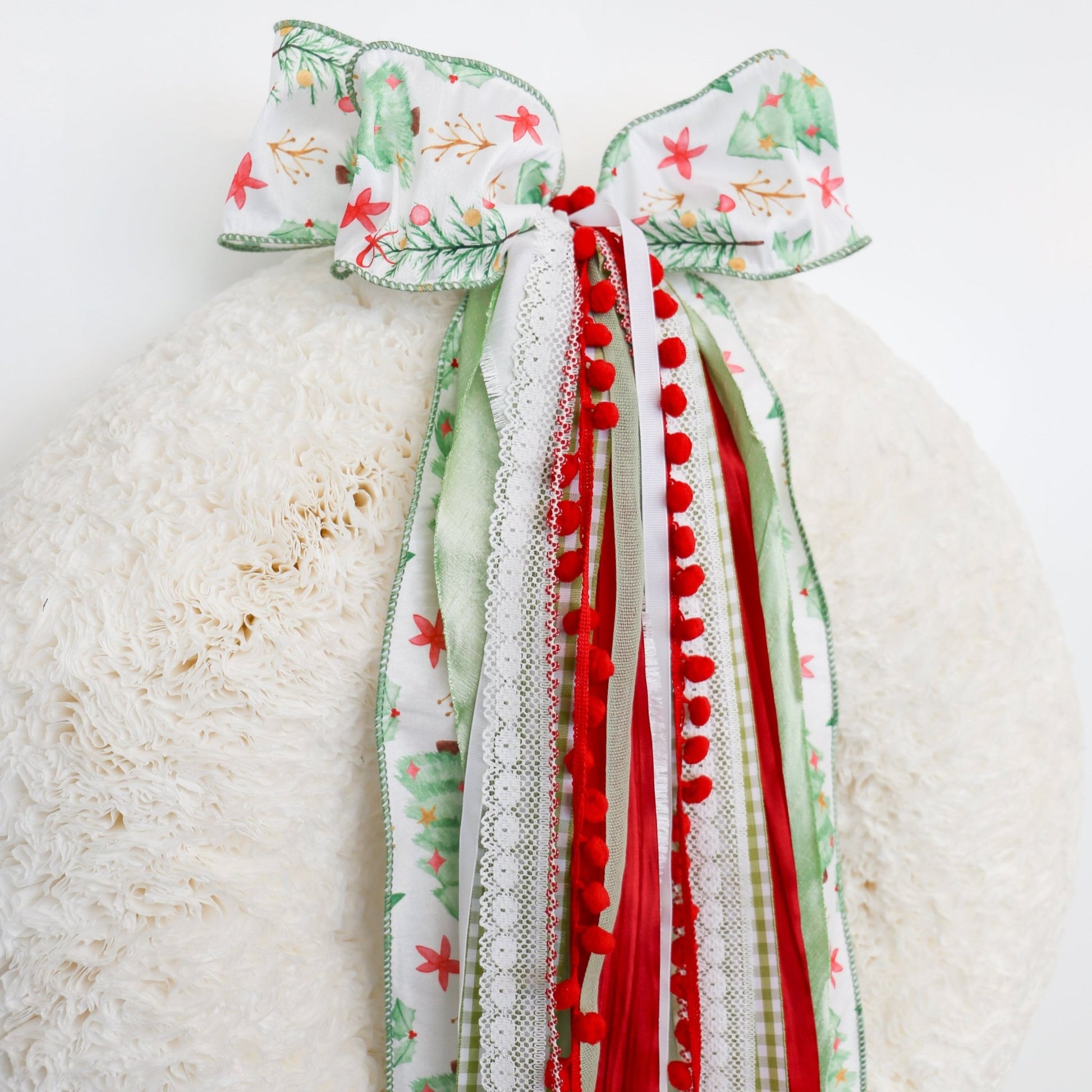 Grinch's Christmas RIBBON SET™ (with Double Bow) - Knot and Spool