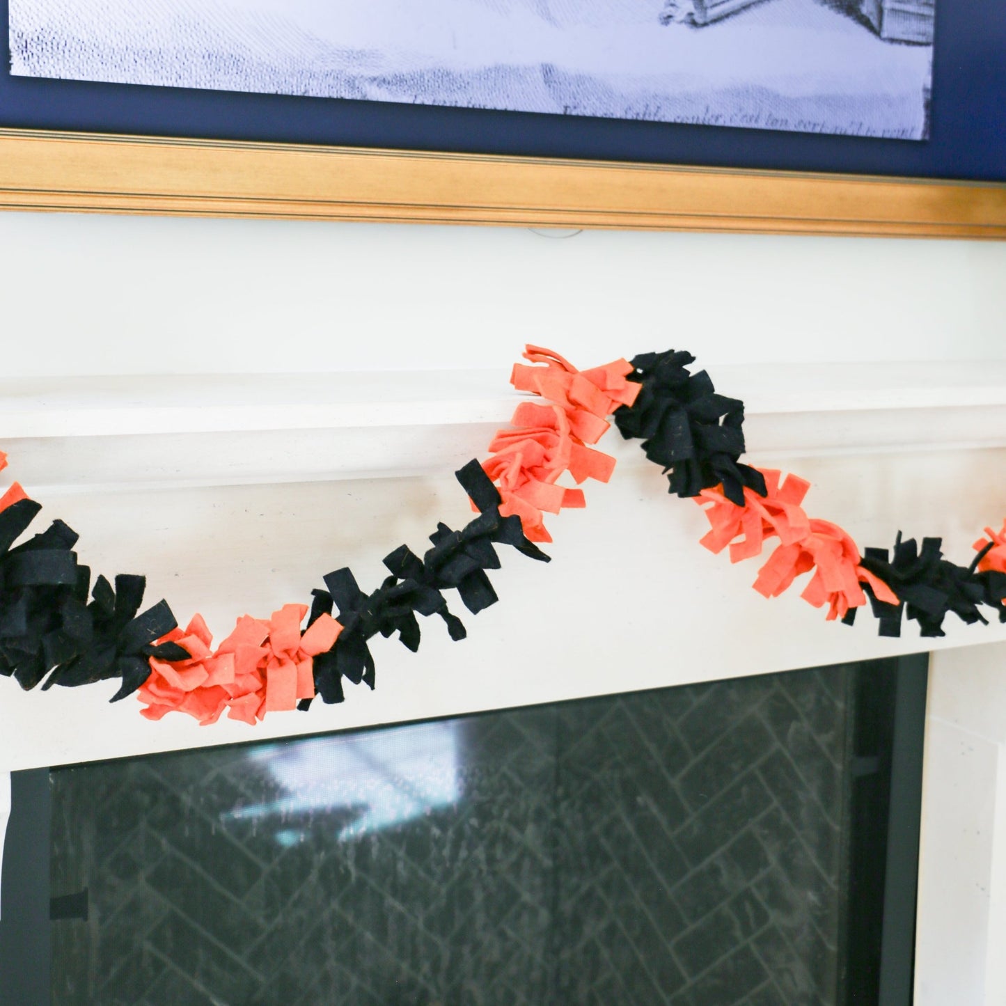 Halloween Felt Garland, 72" - Knot and Spool