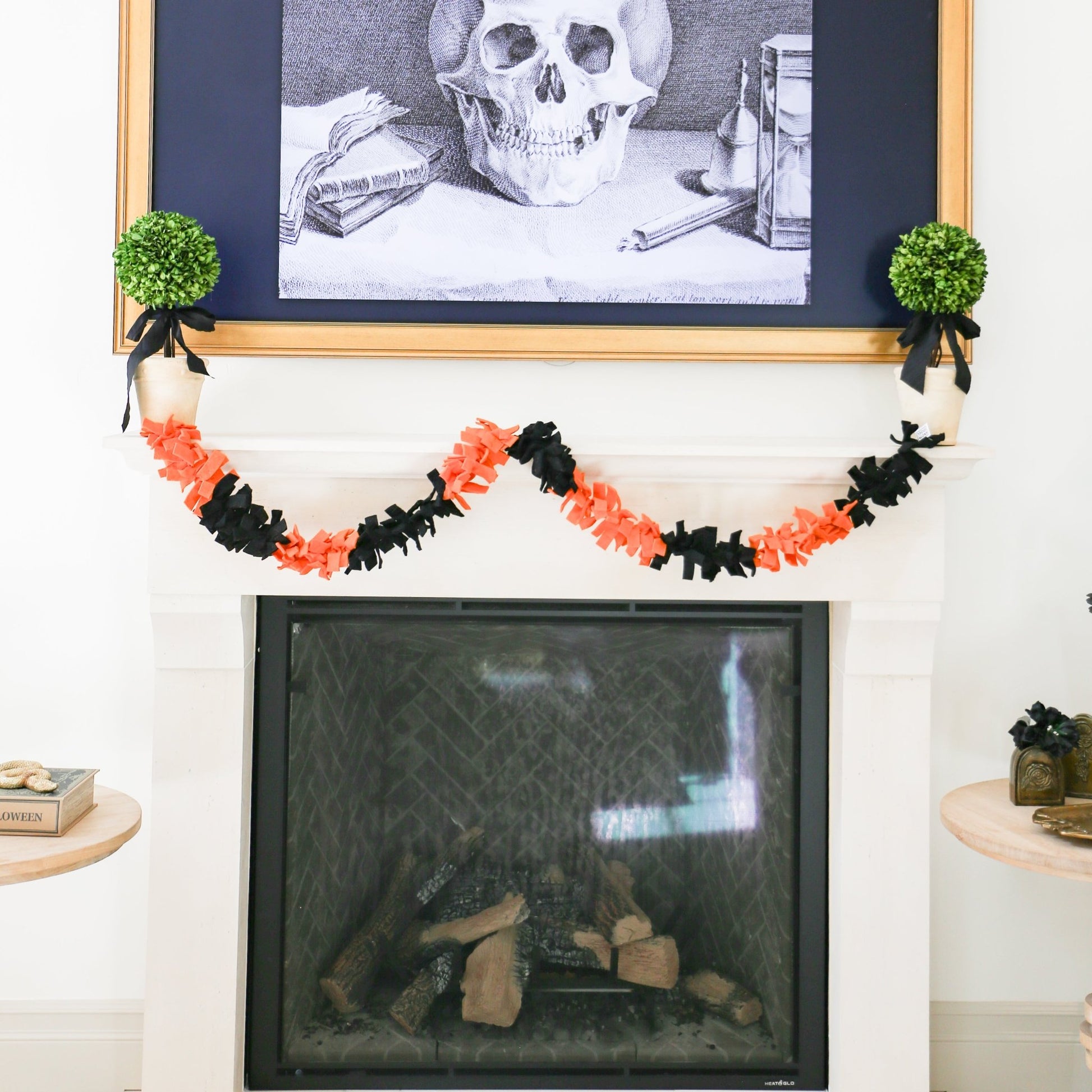 Halloween Felt Garland, 72" - Knot and Spool