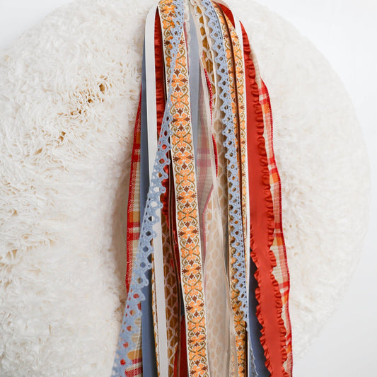 Harvest Plaid RIBBON SET™ (without Bow) - Knot and Spool