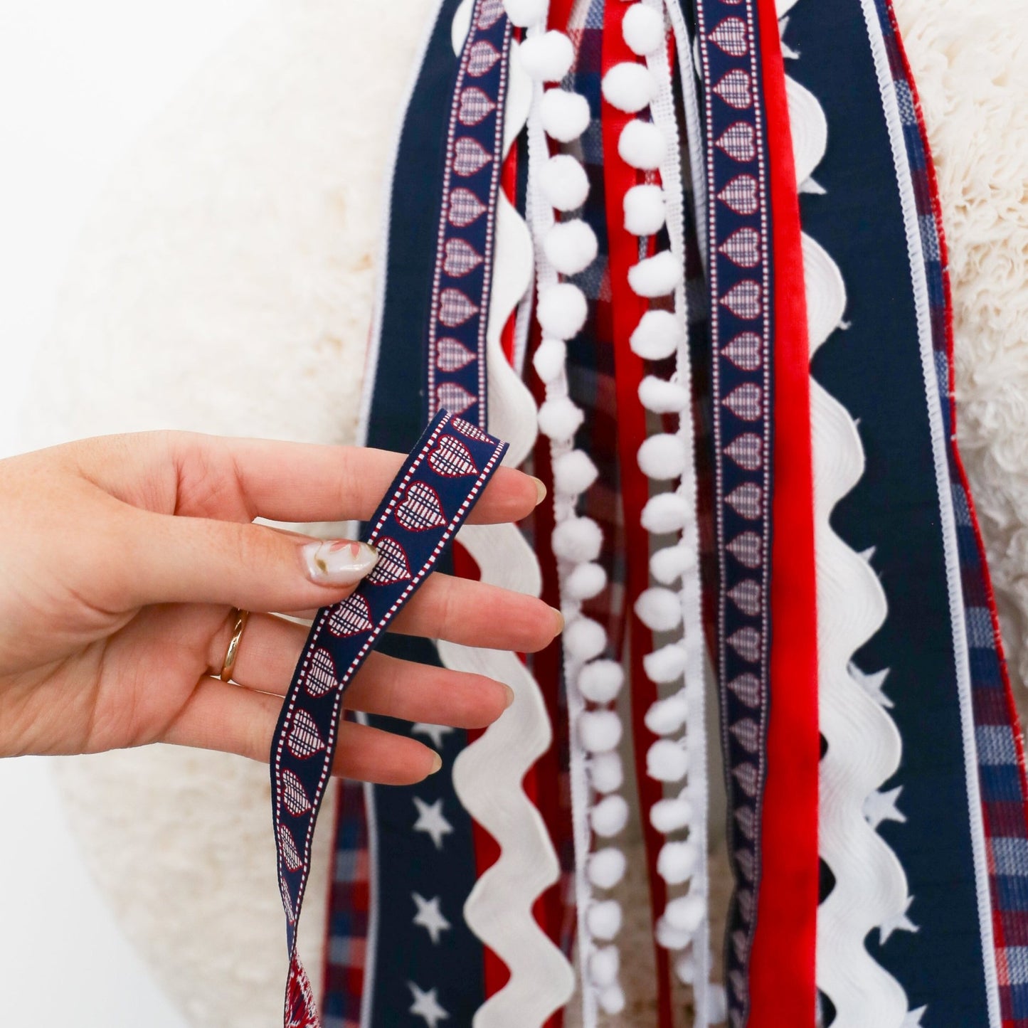 Heart of America RIBBON SET™ (without Bow) - Knot and Spool