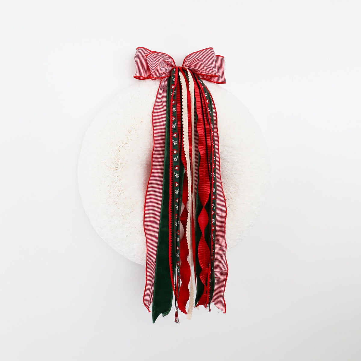 Hearts of Noel RIBBON SET™ (with Double Bow) - Knot and Spool