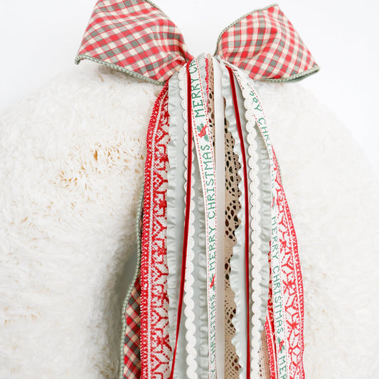 Heirloom Holiday RIBBON SET™ (with Bow) - Knot and Spool