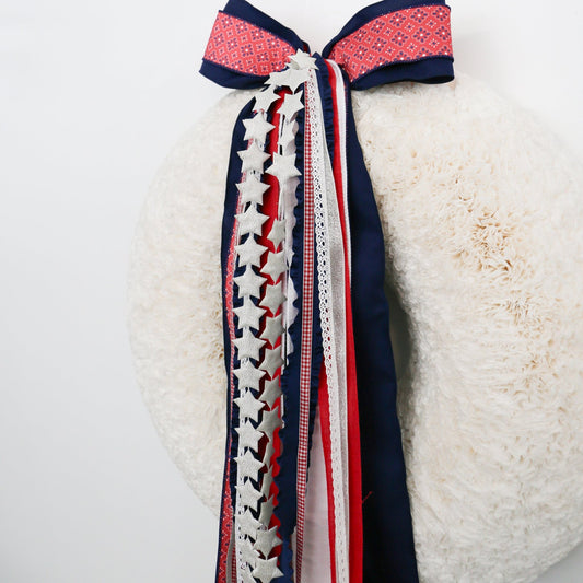 Independence Charm RIBBON SET™ (with Layered Bow) - Knot and Spool