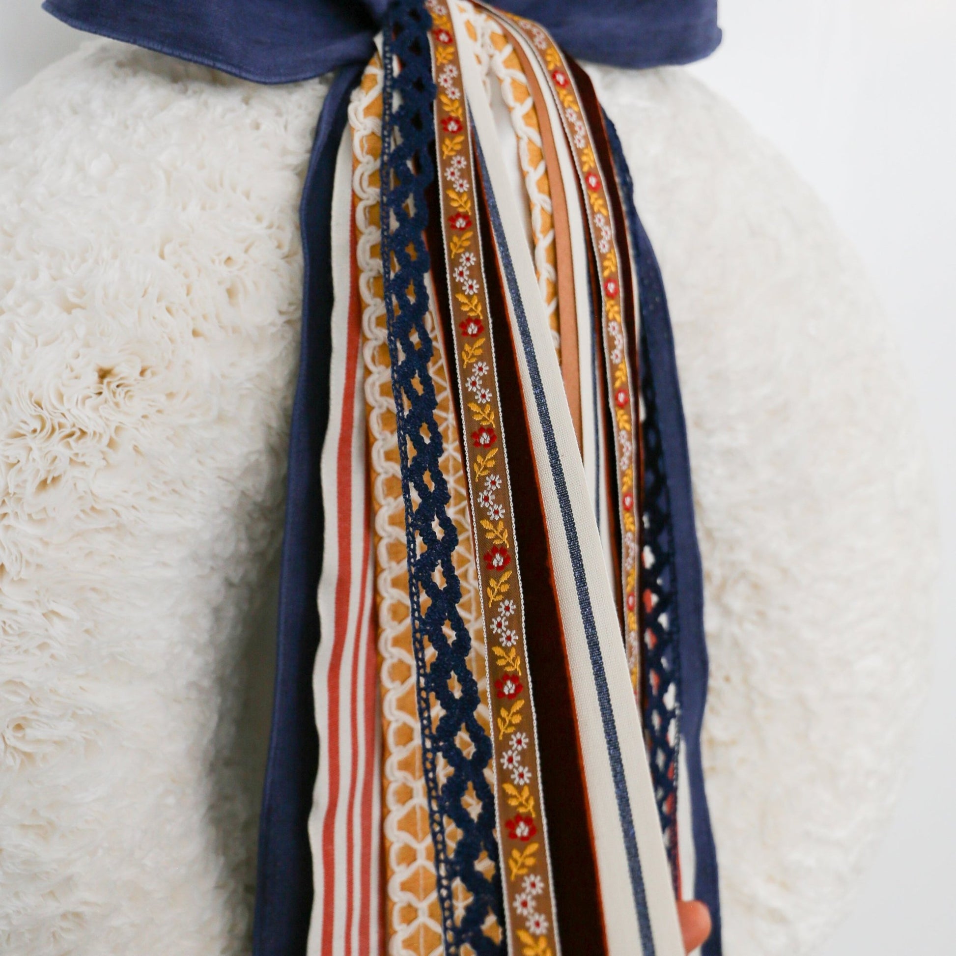 Indigo Glow RIBBON SET™ (with Bow) - Knot and Spool