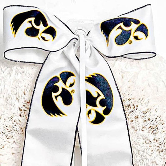 Iowa Hawkeyes Collegiate Bow - Knot and Spool