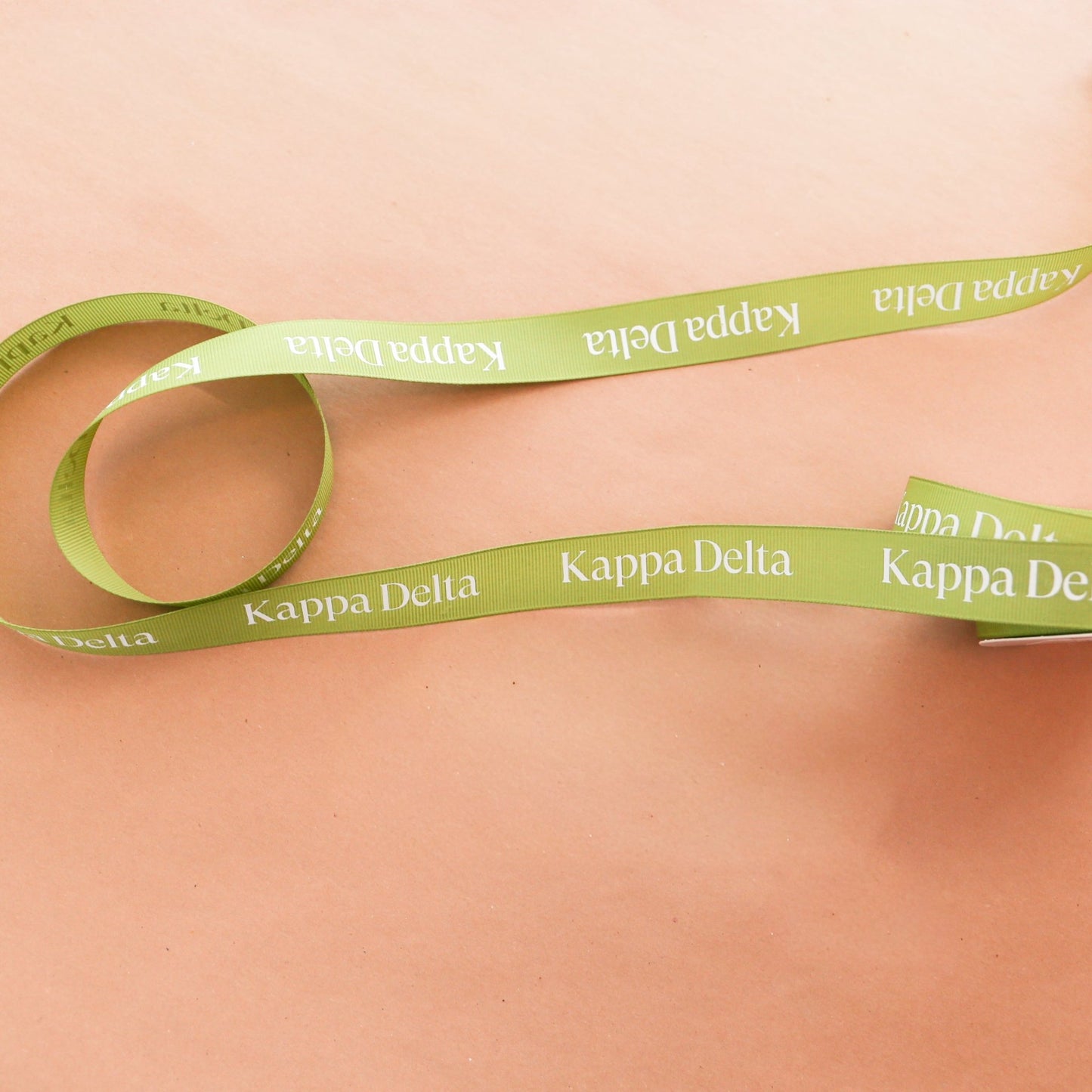 Kappa Delta Ribbon | 7/8" | By the Yard - Knot and Spool